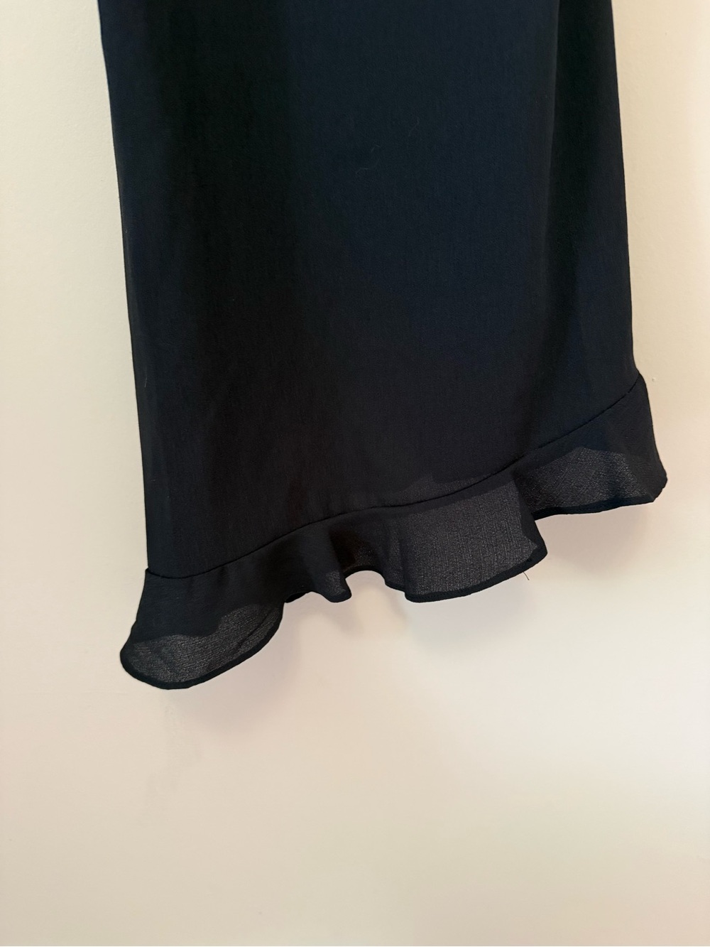Lulus Black Ruffle Mini Dress - Picture 5 of 5